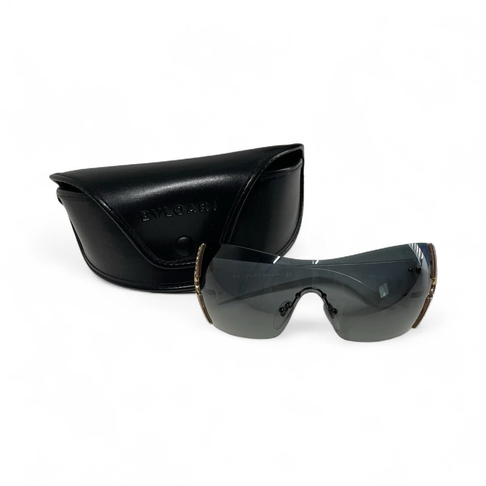 Солнцезащитные очки Bvlgari Shield  - Изображение 1 из 3