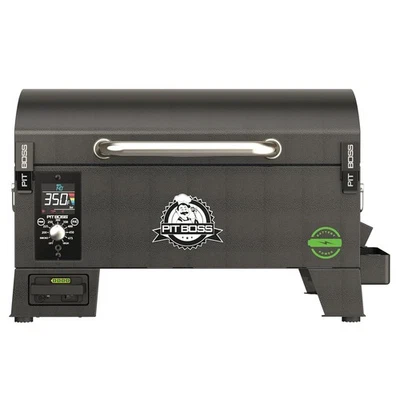 Pit Boss便携式桌面电池供电木颗粒烧烤架带盖10798 — 第 1/4 张图片