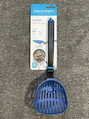 Colador Dreamfarm DFLE1860 Lestrain Azul Nylon Cuchara Nuevo Sin Usar Foto 1 de 4