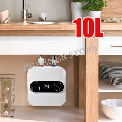 Chauffe-eau instantané 10 L électrique 1,5 kW sous-évier cuisine/salle de bain - Photo 1/4