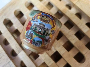 Madrid Spain Shot Glass City Abstract Gift Tourist Souvenir - Picture 1 of 4