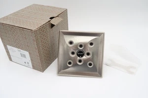 BRIZO 87330-BN Virage Raincan Showerhead/H2Okinetic Technology Brushed Nickel - Picture 1 of 7