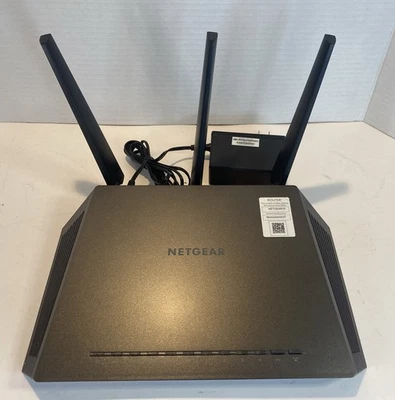 NETGEAR Nighthawk AC1900 R7000 Smart Dual Band WiFi Router Reset To Defaults - Image 1 of 4