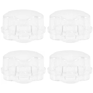 4 piezas perilla de gas cubierta protectora protectores niños recién nacidos cubiertas de estufa - Imagen 1 de 10