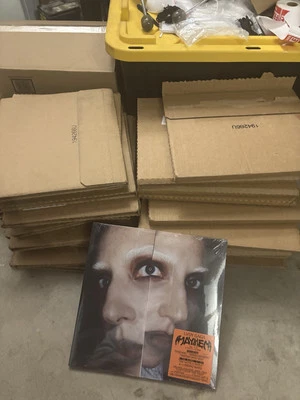 Lady Gaga MAYHEM Store Exclusive 180g Black Vinyl Alternate Signed - Image 1 of 4