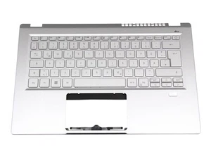 Clavier original Acer Swift 3 (SF314-43) avec top case FR (allemand) argent/argent - Photo 1/4