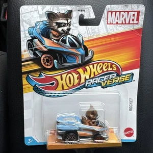NIB Hot Wheels Racer Verse Disney Marvel Rocket Raccoon Diecast 1:64 Scale - Picture 1 of 2