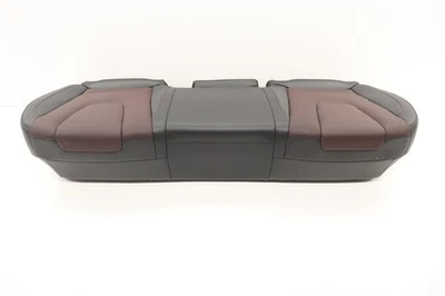 Ford Edge 2016-2024 asiento trasero inferior cuero funda cojín fabricante original marrón_pe Foto 1 de 4