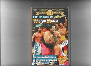 wwf wwe History of Wrestlemania - Nicht auf DVD oder Blu-ray erschienen! aew - Bild 1 von 2