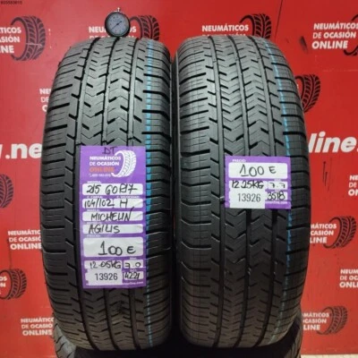 2x 215 60 R17C 104 102H MICHELIN AGILIS DT 7.0/7.4 MM REF. 13926 - Imagen 1 de 4