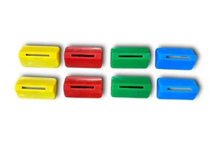 Vtg 1985 Wwf Wrestling Superstars Character Stands Board Game Replacement Parts - Picture 1 of 3