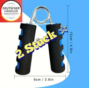 2er Set Hand Fingerhantel Unterarmtrainer Handtrainer Fingertrainer Hand Grip ☆ - Picture 1 of 6