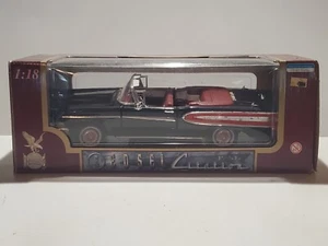 Road Legends 1958 Edsel Citation Convertible 1:18 Scale Diecast Model Car Black - Picture 1 of 8