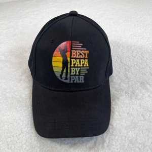 Best Papa By Par Golf Baseball Hat Mens Adjustable Cotton Cap - Picture 1 of 4