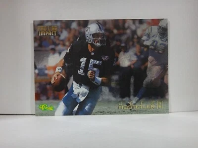1995 Classic Pro Line Impact /4500 Jeff Hostetler #I-13 - Image 1 of 2