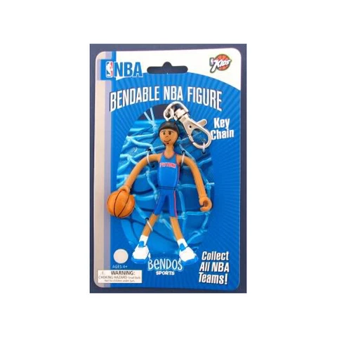 Detroit Pistons BENDOS bendable Keychain NBA New Cover