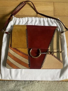 Chloe Faye Medium Bag in Patchwork suede - Picture 1 of 8