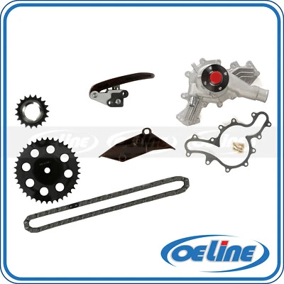 Kit de cadena de distribución para 95-00 Ford Explorer Ranger 4,0 L GAS OHV con bomba de agua Foto 1 de 4