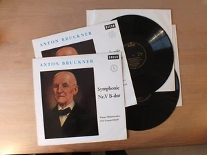 BRUCKNER Symphonie Nr. V B-dur KNAPPERTSBUSCH 2LPs LXT 5255 Vinyl vg++ - Picture 1 of 5