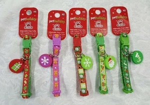 X-Pequeño Collar de Perro de Navidad Ajustable Y Bolsa de Regalo Gratis - ¡Gran Idea de Navidad!  - Imagen 1 de 8