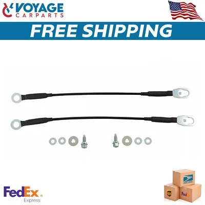 New Tailgate Tail Gate Cables Set For 1998-2004 Nissan Frontier - Image 1 of 4