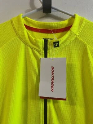 JERSEY SOLTICE GRANDE VIS AMARILLO/NEGRO NUEVO CON ETIQUETAS BONTRAGER Foto 1 de 3