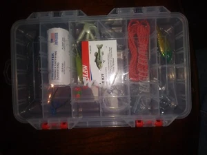 Kit de aparejo de pesca para lubina de águila señuelos anzuelos aguas dulces - Imagen 1 de 2