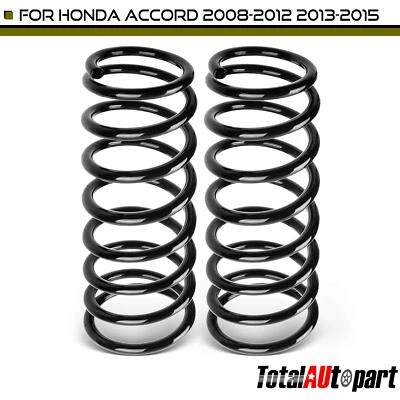 2 piezas muelles helicoidales para Honda Accord 2008-2015 V6 3,5 L L L4 2,4 L sedán cupé trasero Foto 1 de 4