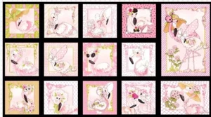 Loralie Designs - Flam Panel Quilting & Crafting Panel w/ Flamingos - 44x24 🦩 - Picture 1 of 3
