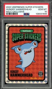 2023 Veefriends Super Sticker PSA 10 Hungry Hammerhead /499 - Bild 1 von 2