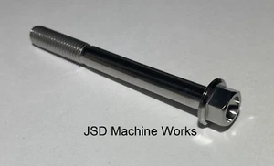 Grade 5 Titanium Metric Bolt Flanged Hex Head M6x1.00 Thread 60mm Length M6x60 - Picture 1 of 1