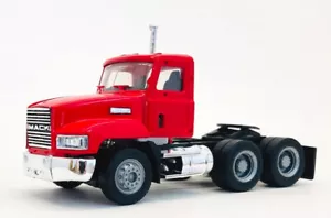 Red Mack Short 603 Tractor Truck Promotex 1/87 Plastic HO Scale 15264 - Picture 1 of 3