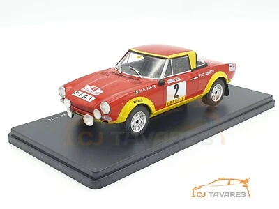 ALTAYA FIAT 124 ABARTH SPIDER #2 PINTO BERNACCHINI RALLY TAP PORTOGALLO 1974 ... - Immagine 1 di 3