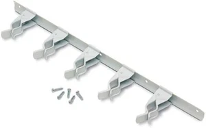 Everbilt 17" Wall-Mounted White Steel Spring Grip Clip  New Fast Shipping  - Picture 1 of 5