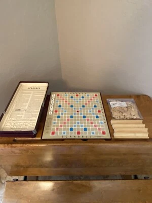 Scrabble Crossword Board Game By Selchow & Righter Vintage - Image 1 of 4