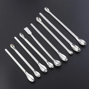 9 in Micro Measuring Spoon Sampling Set Verdickter Medizinlöffel Mischschaufel - Bild 1 von 12