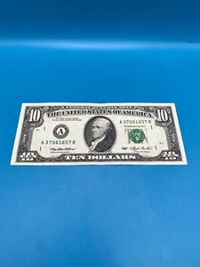 1993 $10 Note | Series 1993 | A 37061657B *RARE CONDITION* - Picture 1 of 3