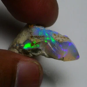 Natural White Opal Rough 18.50 CTS, Ethiopian Welo Opal Raw Gemstone For Jewelry - Picture 1 of 23