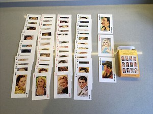 Screen Legends Playing Cards. 1991 U.S. Games Systems Inc. Hollywood Movies Film