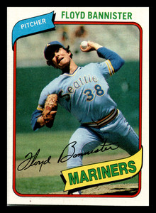 1980 Topps Floyd Bannister Seattle Mariners  #699 NM-MINT