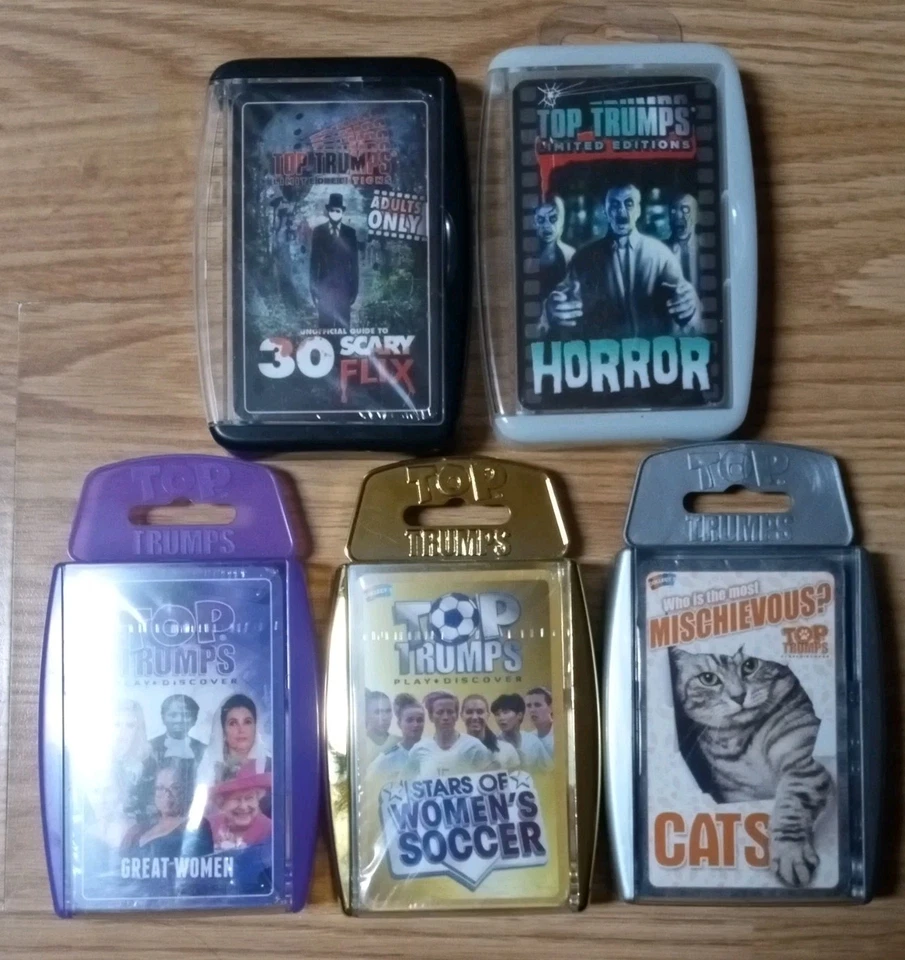 Stars of Women's Soccer Top TRUMPS Card Game - Learn Discover & Play