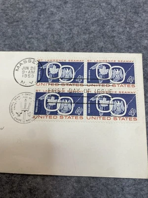 Saint Lawrence Seaway Four Cent Stamp First Day Issue - Image 1 of 3