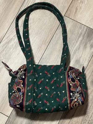 VTG Vera Bradley Designs Signature Handbag Golf green 1995 - Image 1 of 3