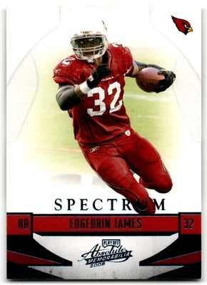 2008 Playoff Absolute Memorabilia #2 Edgerrin James /250 Spectrum Blue - Image 1 of 2