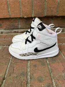Nike Jordan Legacy 312 (TD) Mid "weiß schwarz pink Schaumstoff Turnschuhe Größe 10C - Bild 1 von 7