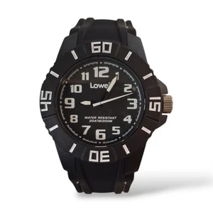 Orologio uomo Lowell Abyss Subacqueo Sub 20 ATM 200m plastica e silicone Nero - Imagen 1 de 4
