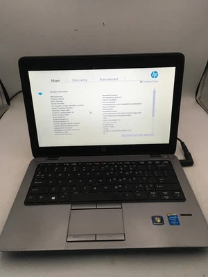 HP ELITEBOOK 820 G1 - BOOTS TO BIOS - INTEL I5 4300 - 4GB RAM - 12"-READ DESC-BB - Image 1 of 4