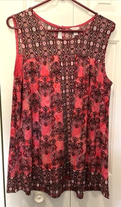 Blusa CATO Top Camisa Talla Grande Transparente Top Forrada Brillante Colorida - Imagen 1 de 7