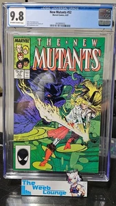 New Mutants #52 CGC 9.8 Off White / White Marvel Comics 1987 - Picture 1 of 2