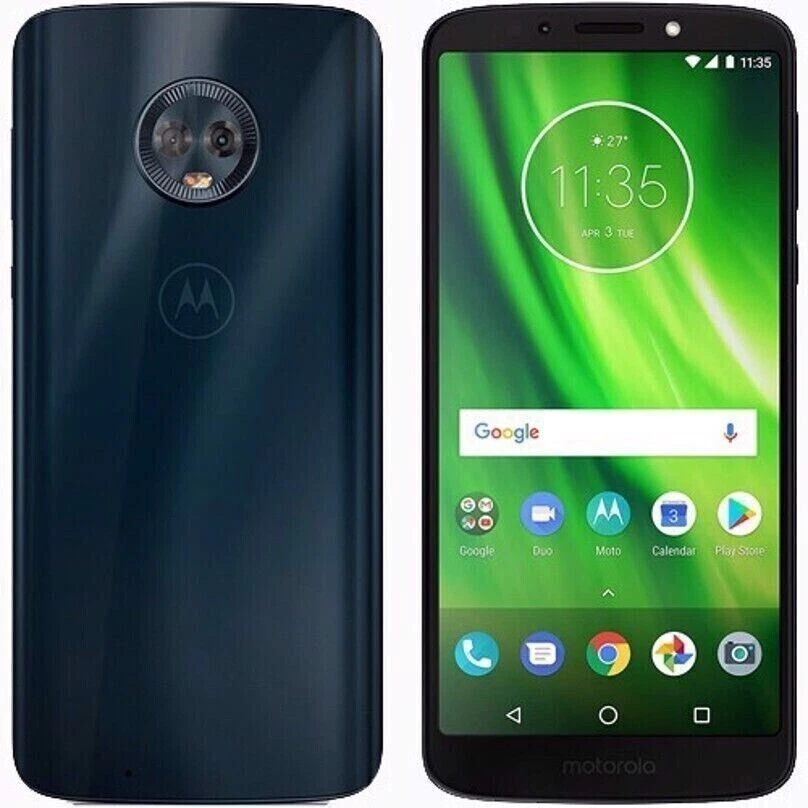 Motorola Moto G6 Play XT1922-9 16Gb Peacock Blue Unlocked Fully Functional !!!! - Image 1 of 1